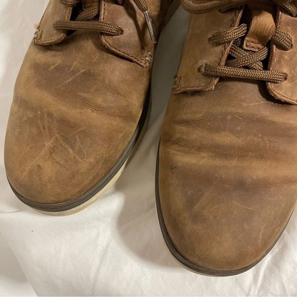 Clarks‎ Shoes Men’s Size 8.5 Braxin Low Comfort Oxford Brown workwear Y2K